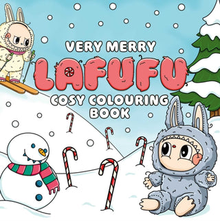 Supplemental image for 9781398558243 - Very Merry Lafufu Cosy Colouring Book