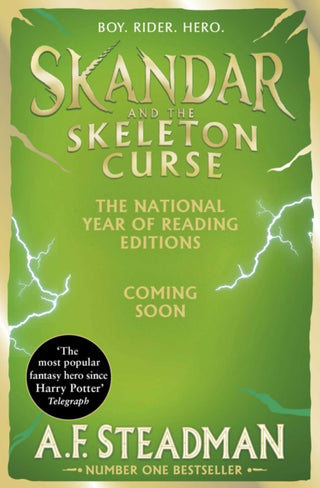 Cover image for 9781398561373 - Skandar and the Skeleton Curse