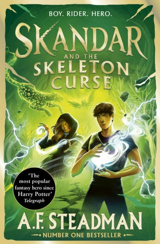 Cover image for 9781398561373 - Skandar and the Skeleton Curse