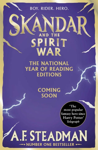 Cover image for 9781398561380 - Skandar and the Spirit War