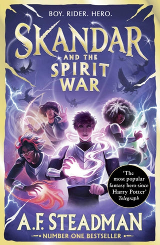 Cover image for 9781398561380 - Skandar and the Spirit War