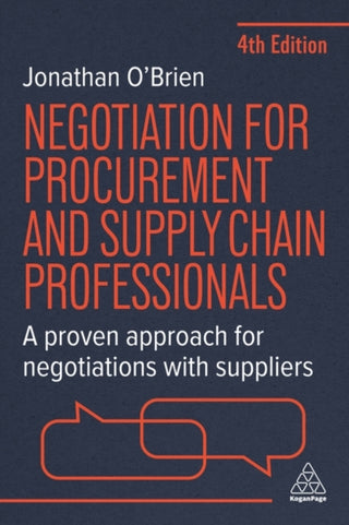 Cover image for 9781398620964 - Negotiation for Procurement and Supply Chain Professionals