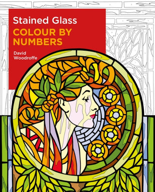 Cover image for 9781398803787 - Stained Glass Colour by Numbers