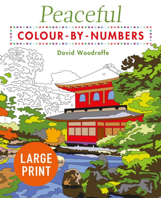Supplemental image for 9781398812468 - Large Print Peaceful Colour-by-Numbers