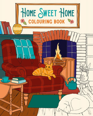 Supplemental image for 9781398812482 - Home Sweet Home Colouring Book