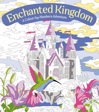 Cover image for 9781398813687 - Enchanted Kingdom: A Colour-by-Numbers Adventure