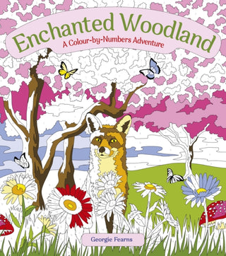 Cover image for 9781398813694 - Enchanted Woodland: A Colour-by-Numbers Adventure