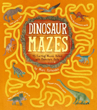 Cover image for 9781398813748 - Dinosaur Mazes