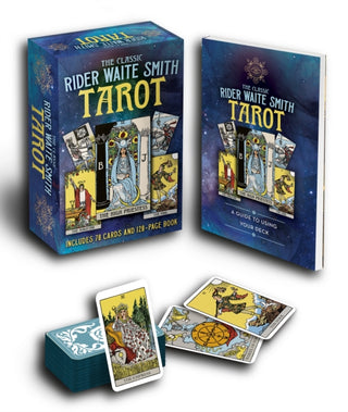 Cover image for 9781398815827 - The Classic Rider Waite Smith Tarot Book & Card Deck