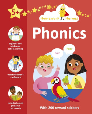 Cover image for 9781398815926 - Homework Heroes: Phonics
