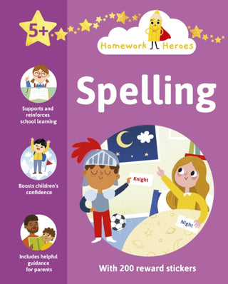 Cover image for 9781398815933 - Homework Heroes: Spelling