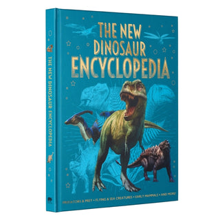 Cover image for 9781398823167 - The New Dinosaur Encyclopedia