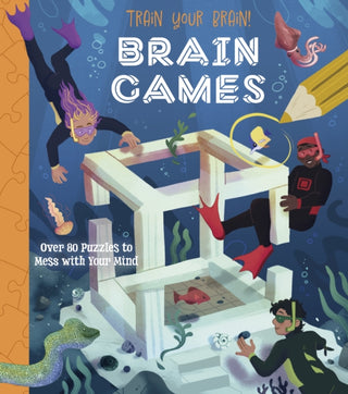 Cover image for 9781398823501 - Train Your Brain! Brain Games