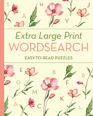 Cover image for 9781398826359 - Extra Large Print Wordsearch