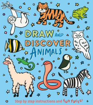 Cover image for 9781398828667 - Draw and Discover: Animals