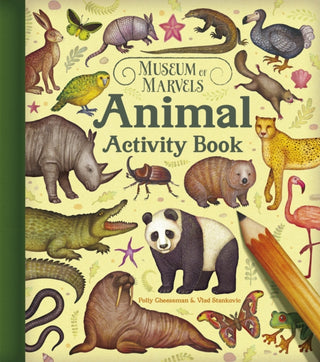 Cover image for 9781398833500 - Museum of Marvels: Animal Activity Book