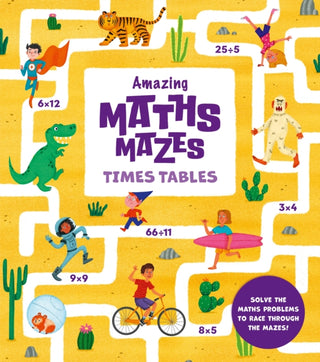 Cover image for 9781398833531 - Amazing Maths Mazes: Times Tables