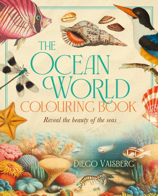 Cover image for 9781398834088 - The Ocean World Colouring Book