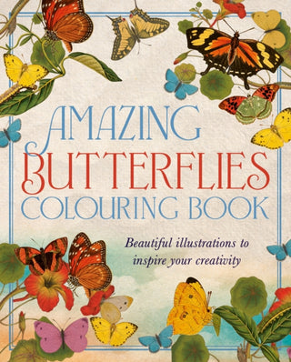 Cover image for 9781398834507 - Amazing Butterflies Colouring Book