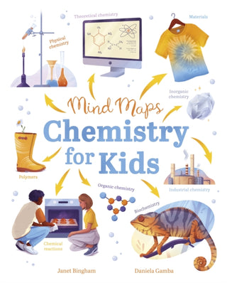 Cover image for 9781398835122 - Mind Maps: Chemistry for Kids