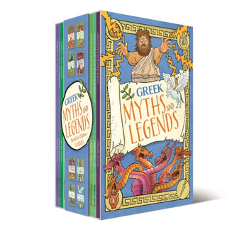 Cover image for 9781398838147 - Greek Myths and Legends Retold for Children