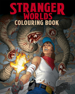 Cover image for 9781398838581 - Stranger Worlds Colouring Book
