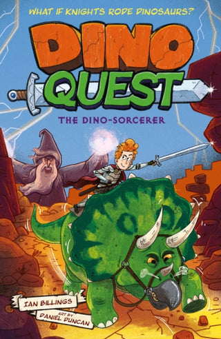 Cover image for 9781398838987 - Dino Quest: The Dino-Sorcerer