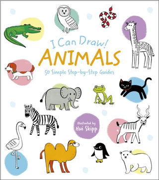 Supplemental image for 9781398839175 - I Can Draw! Animals