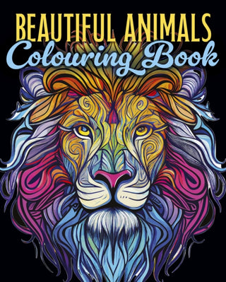 Cover image for 9781398839472 - Beautiful Animals Colouring Book