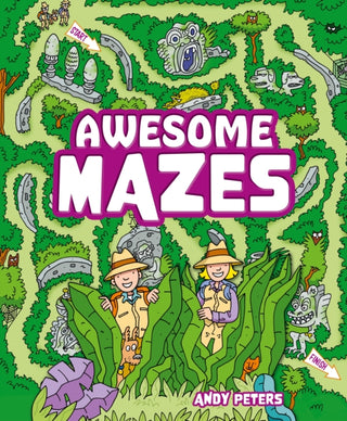 Cover image for 9781398845848 - Awesome Mazes