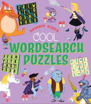 Supplemental image for 9781398846142 - Smart Kids: Cool Wordsearch Puzzles