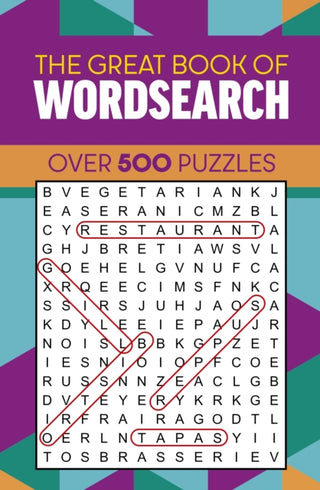 Cover image for 9781398846777 - The Great Book of Wordsearch