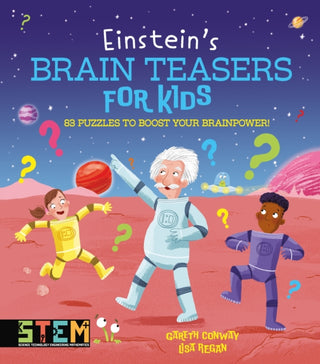 Cover image for 9781398847453 - Einstein's Brain Teasers for Kids