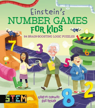 Cover image for 9781398849112 - Einstein's Number Games for Kids