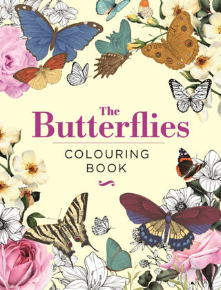 Cover image for 9781398849419 - The Butterflies Colouring Book