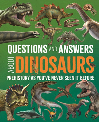 Cover image for 9781398849488 - Questions and Answers About Dinosaurs