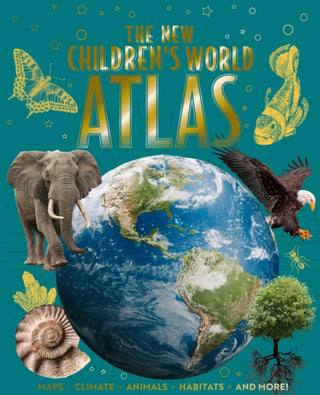 Cover image for 9781398849648 - The New Children's World Atlas