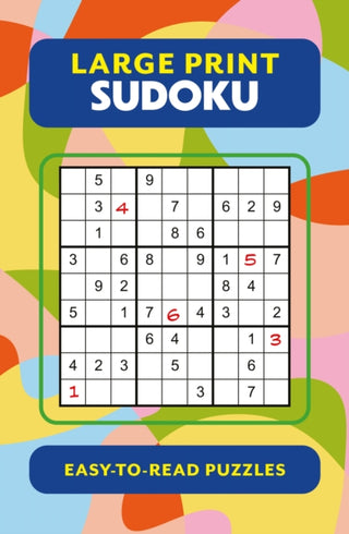 Supplemental image for 9781398852587 - Large Print Sudoku