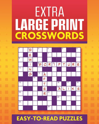 Cover image for 9781398853256 - Extra Large Print Crosswords