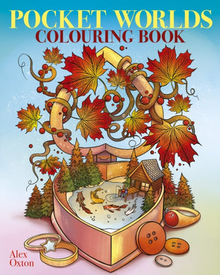 Cover image for 9781398853959 - Pocket Worlds Colouring Book