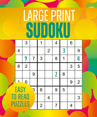Cover image for 9781398854291 - Large Print Sudoku