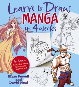 Cover image for 9781398854895 - Learn to Draw Manga in 4 Weeks