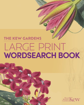 Cover image for 9781398855892 - The Kew Gardens Large Print Wordsearch Book