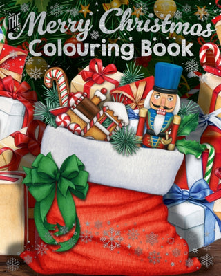 Cover image for 9781398855991 - The Merry Christmas Colouring Book