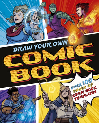 Cover image for 9781398856479 - Draw Your Own Comic Book