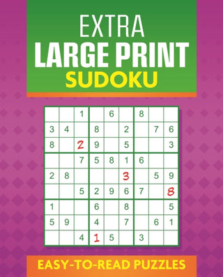 Cover image for 9781398857377 - Extra Large Print Sudoku
