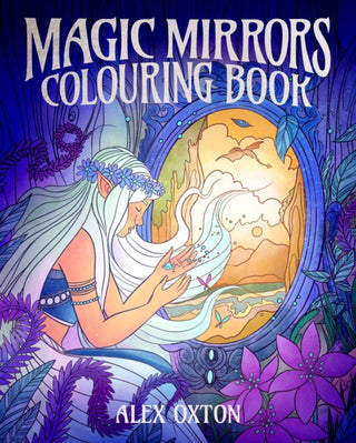 Cover image for 9781398857605 - Magic Mirrors Colouring Book