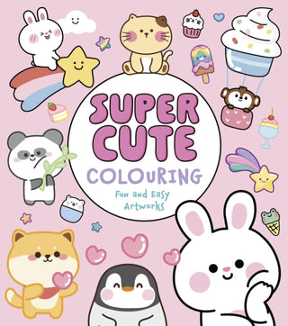Cover image for 9781398858855 - Super Cute Colouring