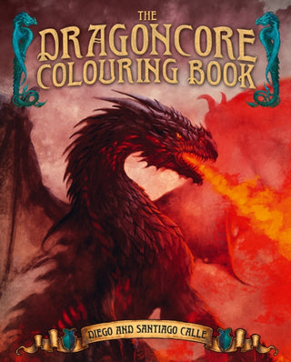 Cover image for 9781398859845 - The Dragoncore Colouring Book