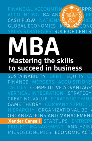 Cover image for 9781398861756 - A Degree in a Book: MBA